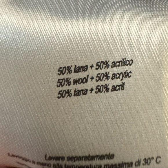 Bigotti Men’s Zip up Mock Neck Wool Blend Cardigan Sweater Zip Up Size S - Picture 13 of 14